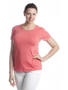Kulpa K140 - dámské jednobarevné tričko korálové