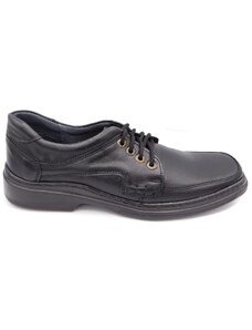 Pánská kožená celoroční obuv Kira 294 černá