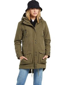 BUNDA VOLCOM Walk On By 5K Parka WM - zelená -