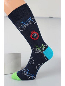 Lonka Barevné ponožky cool vzor kola