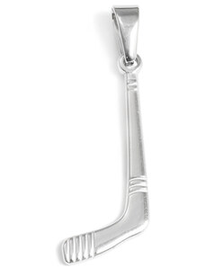 BM Jewellery Přívěsek hokejka 3,9 cm z chirurgické oceli S10989030