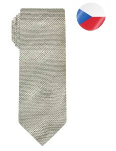 Pánská hedvábná kravata MONSI Comma - šedá