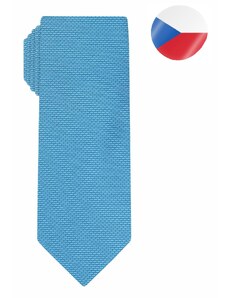 Pánská hedvábná kravata MONSI Comma - modrá