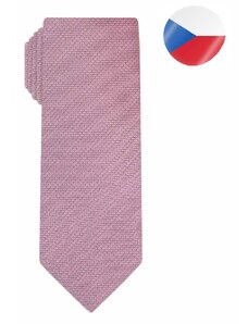 Pánská hedvábná kravata MONSI Comma - růžová