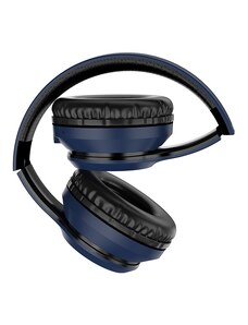 Bezdrátová náhlavní sluchátka - Hoco, W28 Journey Blue