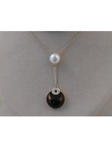 Šperky krásné Stříbrný náhrdelník Livie