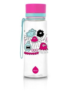 EQUA Pink Monsters 600 ml ekologická plastová lahev na pití bez BPA