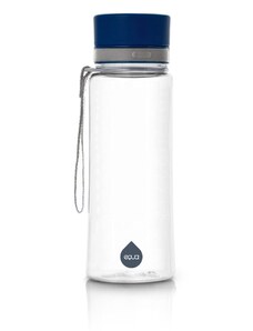 EQUA Plain Blue 600 ml ekologická plastová lahev na pití bez BPA