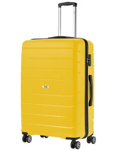 TRAVEL Z Velký kufr Big Bars Yellow