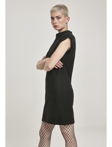 UC Ladies Dámské Terry šaty s prodlouženým ramenem Naps černé