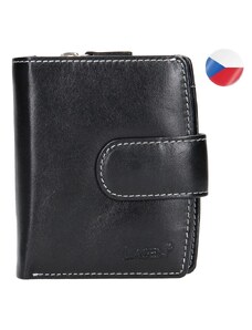 Dámská kožená peněženka LAGEN 3807/EST Marcela - černá
