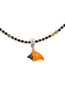 Dámsky Veselý náhrdelník Cheerful Pepper s perlou Lampglas