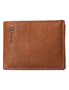 Celokožená peněženka Pedro z přírodní pevné kůže s ochranou dat na kartách (RFID) Pedro