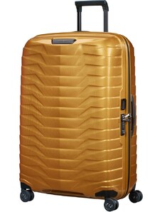 Samsonite Skořepinový cestovní kufr Proxis L 98 l zlatá