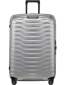 Samsonite Skořepinový cestovní kufr Proxis L 98 l stříbrná