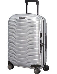 Samsonite Kabinový cestovní kufr Proxis EXP S 38/44 l stříbrná