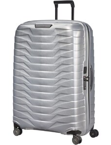 Samsonite Skořepinový cestovní kufr Proxis XL 125 l stříbrná