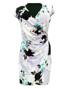 Itálie Dámské květované letní šaty Veronika - fialové - vel. UNI