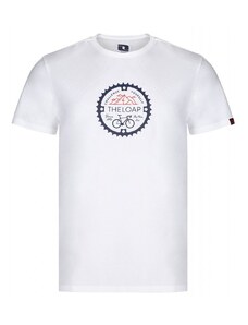 Loap (navržené v ČR, ušito v Asii) Pánské tričko Loap Alger bílé
