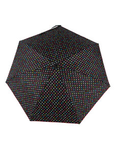 Bolero Dámský skládací deštník mini barevný puntík