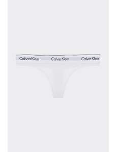 Dámská tanga Calvin Klein Modern Cotton - bílá