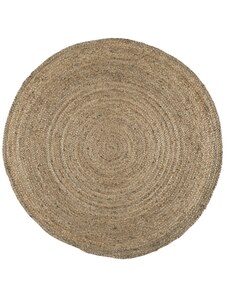 IB LAURSEN Kulatý jutový koberec Natural Jute 120 cm