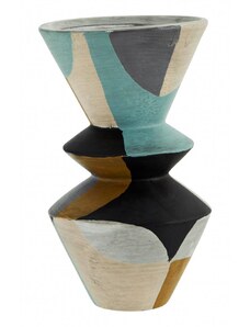 Madam Stoltz Dekorativní váza Terracotta 25,5 cm