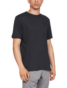 Pánské tričko Under Armour Sportstyle Lc SS Black/ Black