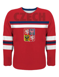 3B Hokejový fan dres CZECH – červený