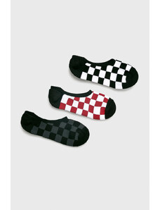 Ponožky Vans (3-pack) VN000XS9RLM1-RED/WHT