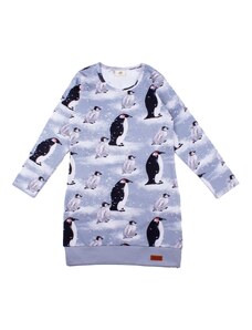 Sportovní šaty Penguin Family z biobavlny BIO WALKIDDY Velikost 104