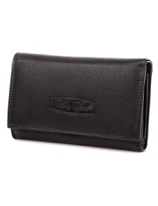 Money Maker Dámská kožená peněženka 12135B černá
