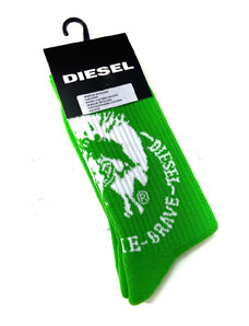 Ponožky 00S6U0-OPAZS-5BL zelená - Diesel