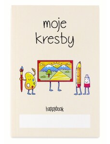 happybook Zápisník pro děti Moje kresby, A6