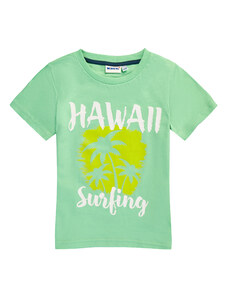 Winkiki Kids Wear Chlapecké tričko Hawaii - zelená
