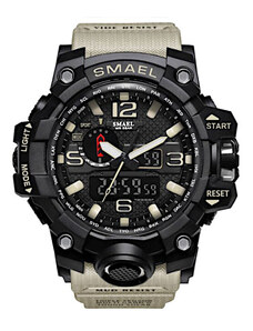 Sportovní digitální hodinky Smael 1545 sahara