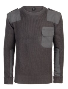 Brandit Pulovr BW Pullover antracitový S [46/48]