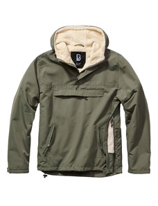 Brandit Windbreaker Sherpa bunda, olivová