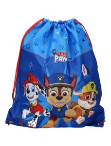 Vadobag Sáček / vak na přezůvky Tlapková patrola - PAW PATROL / Marshall, Chase, Ruble / 44 x 37 cm