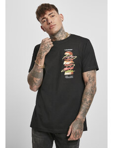 MT Men Černé burgerové tričko
