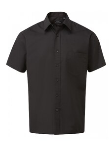 Premier Workwear Pánská košile s krátkým rukávem Premier Workwear (PR202) Černá S