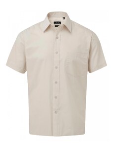 Premier Workwear Pánská košile s krátkým rukávem Premier Workwear (PR202) Přírodní S