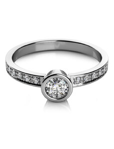 Couple Zlatý dámský prsten Gabi 6860350 Velikost prstenu: 50