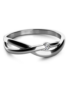 Couple Zlatý dámský prsten Odette 6860667 Velikost prstenu: 61