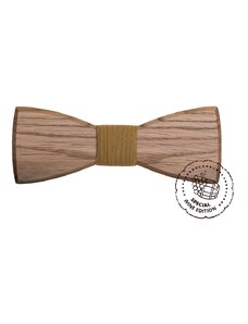 BeWooden Dřevěný motýlek White Wine Bow Tie, pánský