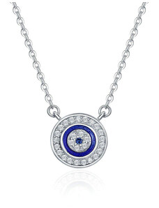 P&J Jewellery Stříbrný náhrdelník Oko štěstí SN05