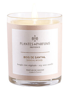 PLANTES & PARFUMS de Provence PLANTES ET PARFUMS Vonná svíčka Santalové dřevo 180g