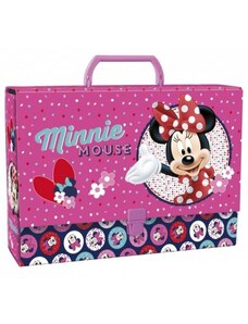 Disney Kufr, kufřík Minnie - tmavě růžový