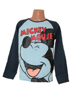 Disney Triko dlouhý rukáv MICKEY MOUSE - modré 104