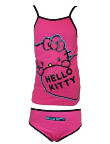 Sanrio Souprava - tílko+ kalhotky - HELLO KITTY - růžová 104/116